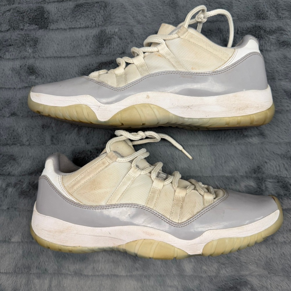 Air Jordan 11 Retro Low Cement Grey White University Blue AV2187-140 Mens 12